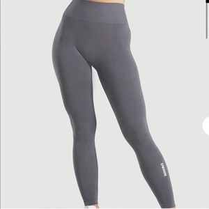 Gymshark charcoal power down leggings
